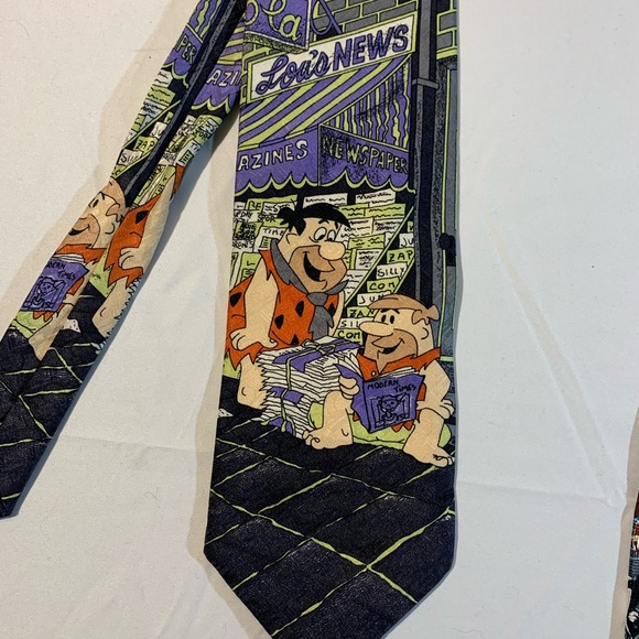 Lot of 2 Silk Cartoon Theme Ties - Picture 3 of 8